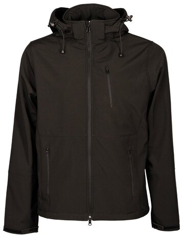 Harry's Horse heren softshell jas Chicago zwart