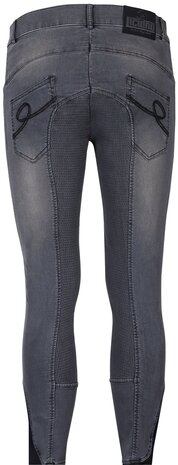 Harry's Horse heren rijbroek Liciano Denim Full Grip zwart