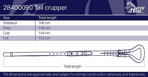 Harry's Horse leren staartriem