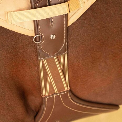 Harry's Horse leren springsingel Deluxe bruin