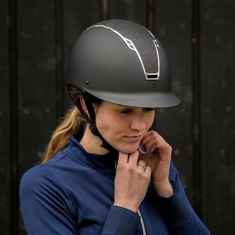 Horka cap Sparrow zwart/zilver