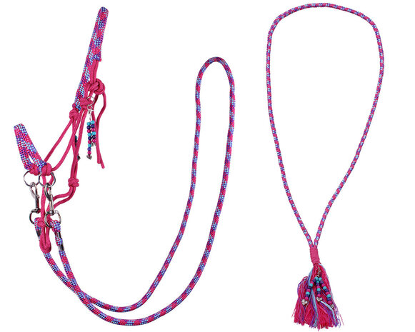 QHP touwhalster combi Liberty fuchsia