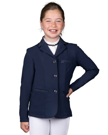 QHP wedstrijdjas Kae Junior navy