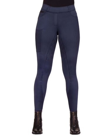 QHP rijlegging Jorine full grip navy