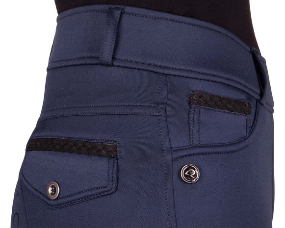 QHP rijlegging Jorine full grip navy