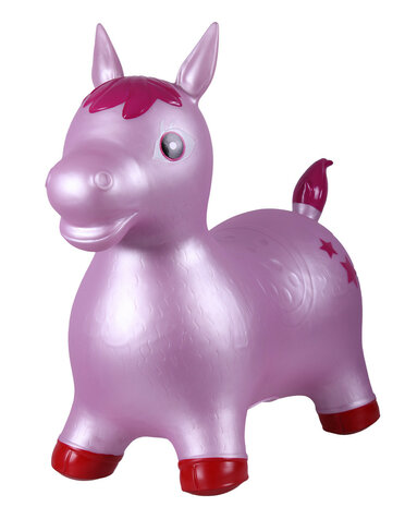 QHP skippybal Jumpy horse Pearl roze