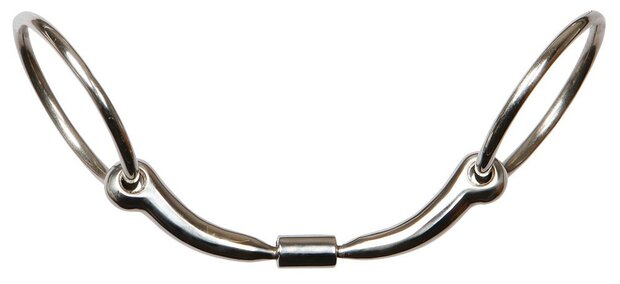 Harry's Horse dubbelgebroken watertrens Roll-R Anatomisch 14mm