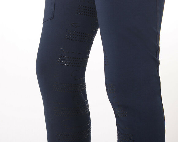 QHP rijlegging Eden Junior anti-slip zitvlak navy