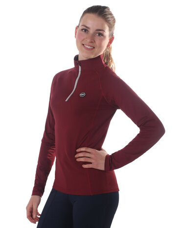 QHP trainingsshirt Florence bordeaux