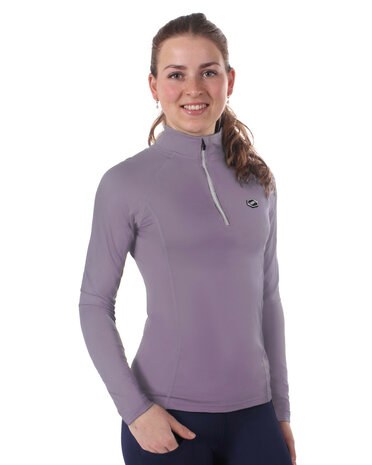 QHP trainingsshirt Florence lavender