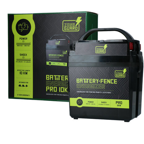 ZoneGuard Battery Energizer Pro 10 km