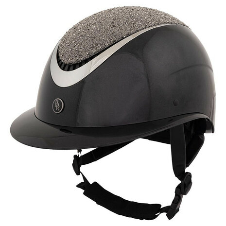 BR cap Theta Plus Glamourous Glossy zwart/gunmetal