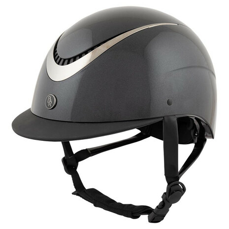 BR cap Thèta Glossy zwart/gunmetal