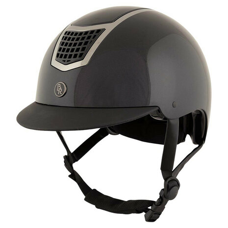 BR cap Lambda Glossy zwart/gunmetal