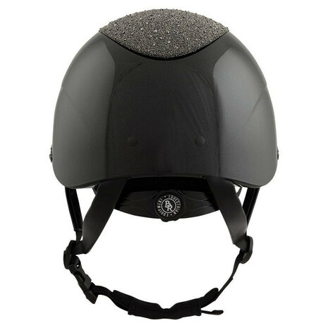 BR cap Theta Plus Dazzling Glamourous Glossy zwart/gunmetal