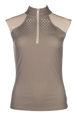 Lauria Garrelli trainingsshirt Amalfi taupe/beige