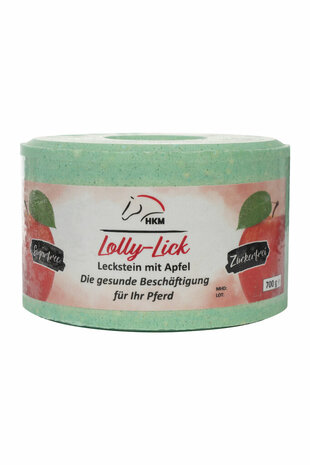 HKM liksteen -Lolly Lick- suikervrij appel