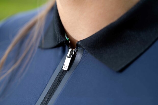 Lauria Garrelli poloshirt Amalfi zwart